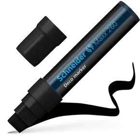 Kriedový popisovač Maxx 260, čierna, 2-15mm, tekutý, SCHNEIDER